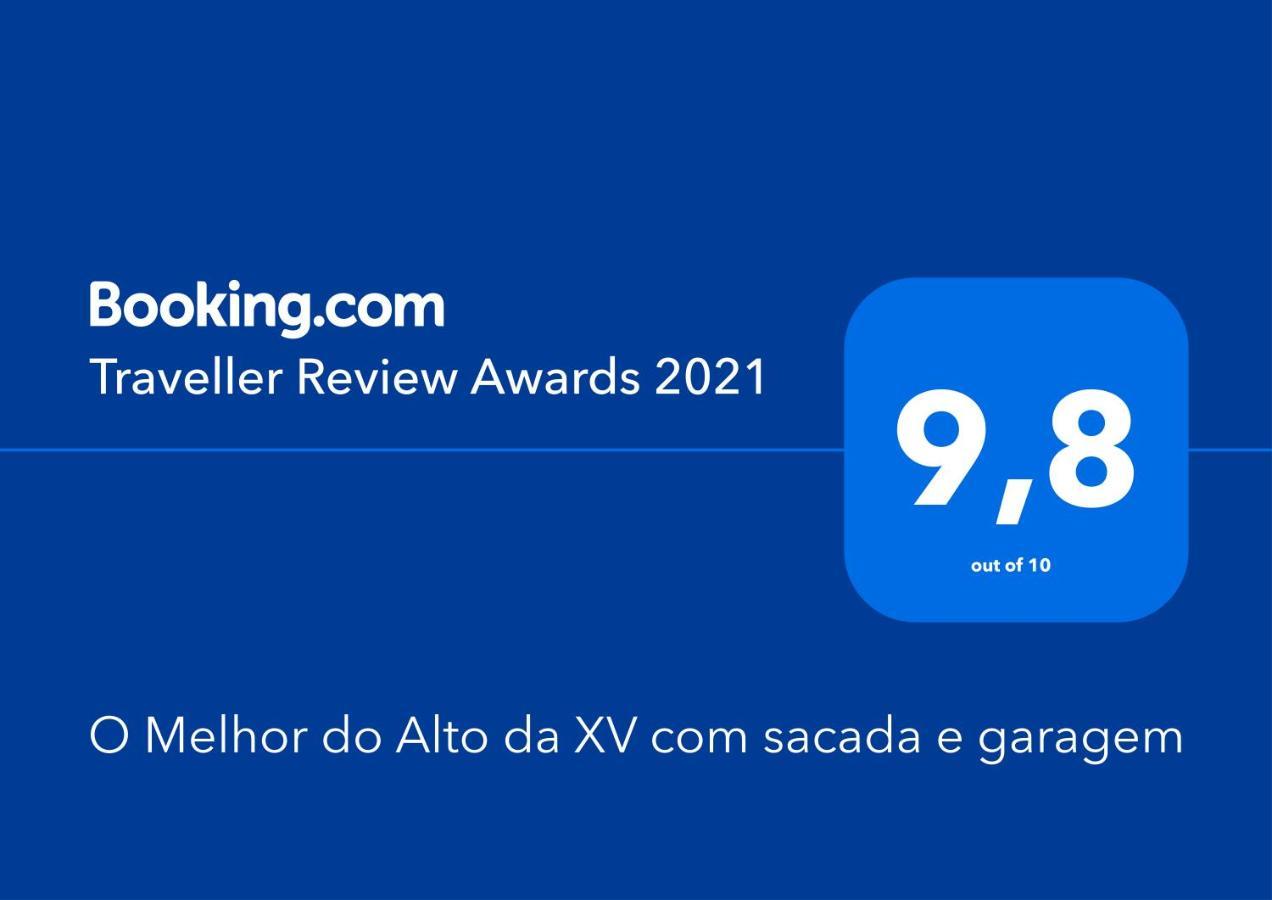 קוריטיבה O Melhor Do Alto Da XV Com Garagem E Sacada מראה חיצוני תמונה